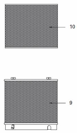 Royal Filtermist Series 6, 7, 8 After Filter Diagram