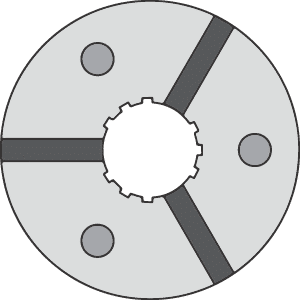 Royal QG-42 Round Serrated Collet (Inch)