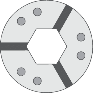 Royal QG-52 Hex Collet