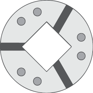 Royal QG-52 Square Collet