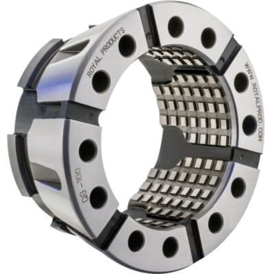 Royal QG-100 Round Serrated Collet (Metric)