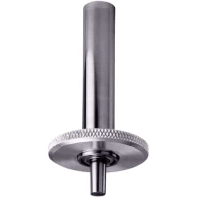 Royal Products Part #25300 Sensitive Drill Feed with 1/2 inch straight shank and Jacobs 0 taper for micro-drilling.