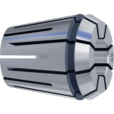 A Royal ER-11 ultra-precision sealed collet, shown in 3/4".